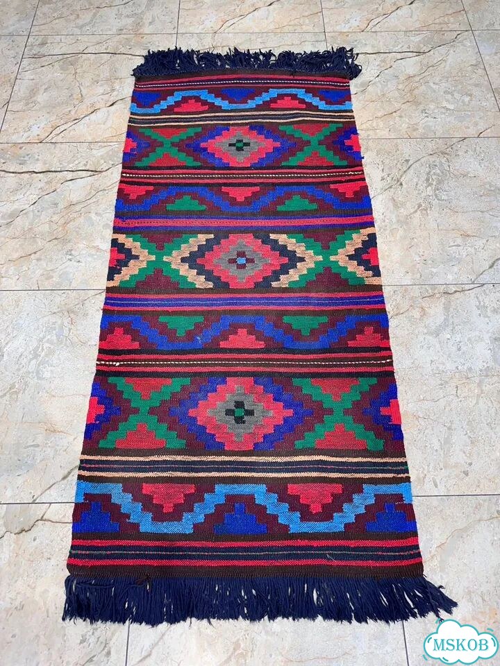 Дагестанский Ковер 82/170 см Шерстяной Новый фото 1