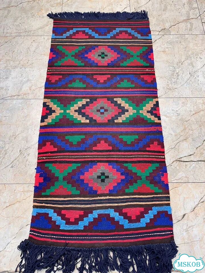 Дагестанский Ковер 82/170 см Шерстяной Новый фото 3