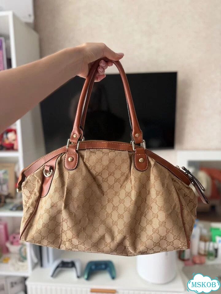 Сумка винтажная Gucci Sukey фото 3