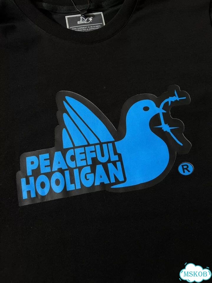 Футболка peaceful hooligan фото 5