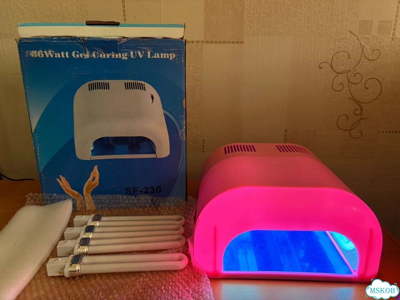 Лампы для маникюра: уф 36W + мини LED + расходники фото 3
