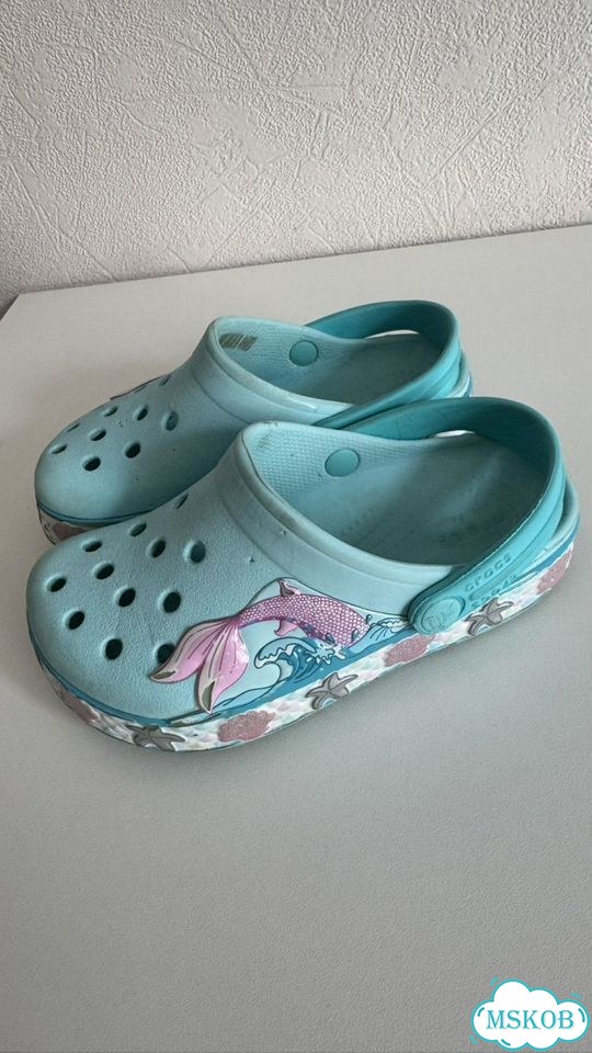 Crocs сабо детские c9 фото 3