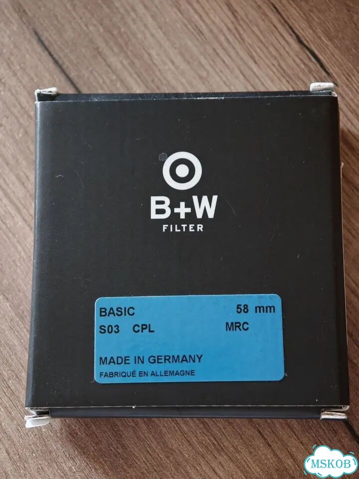 Светофильтр B+W Basic S03 CPL MRC 58mm (1100750) фото 2