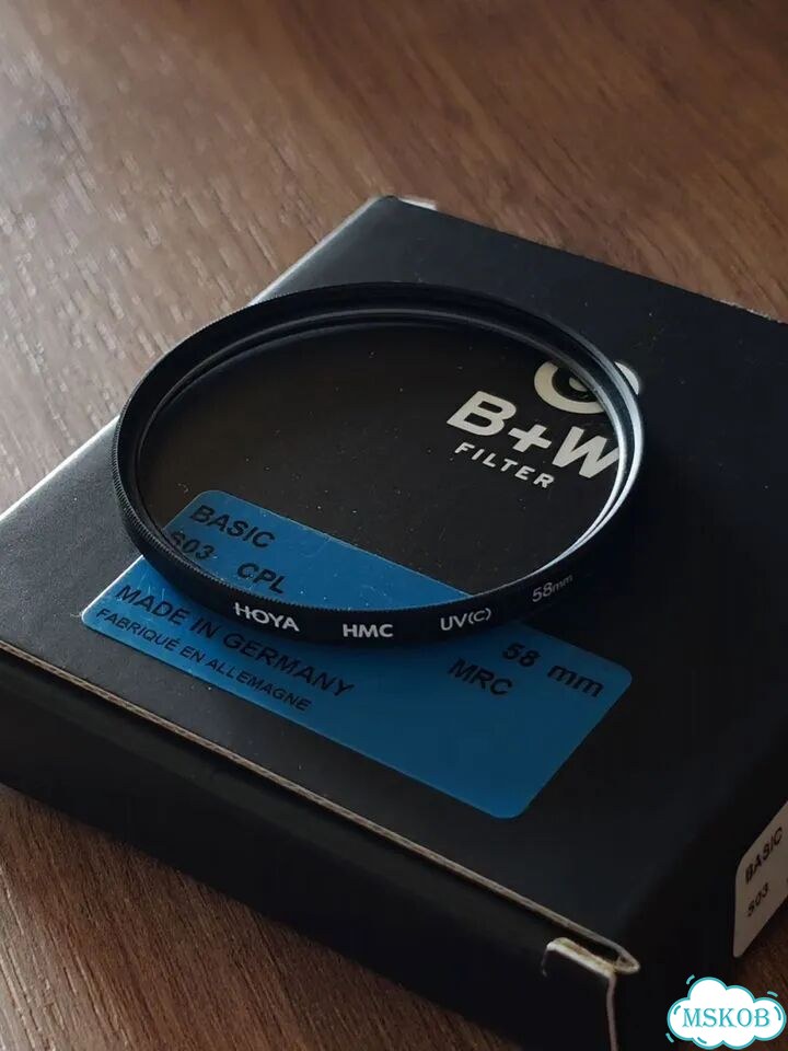 Светофильтр B+W Basic S03 CPL MRC 58mm (1100750) фото 4