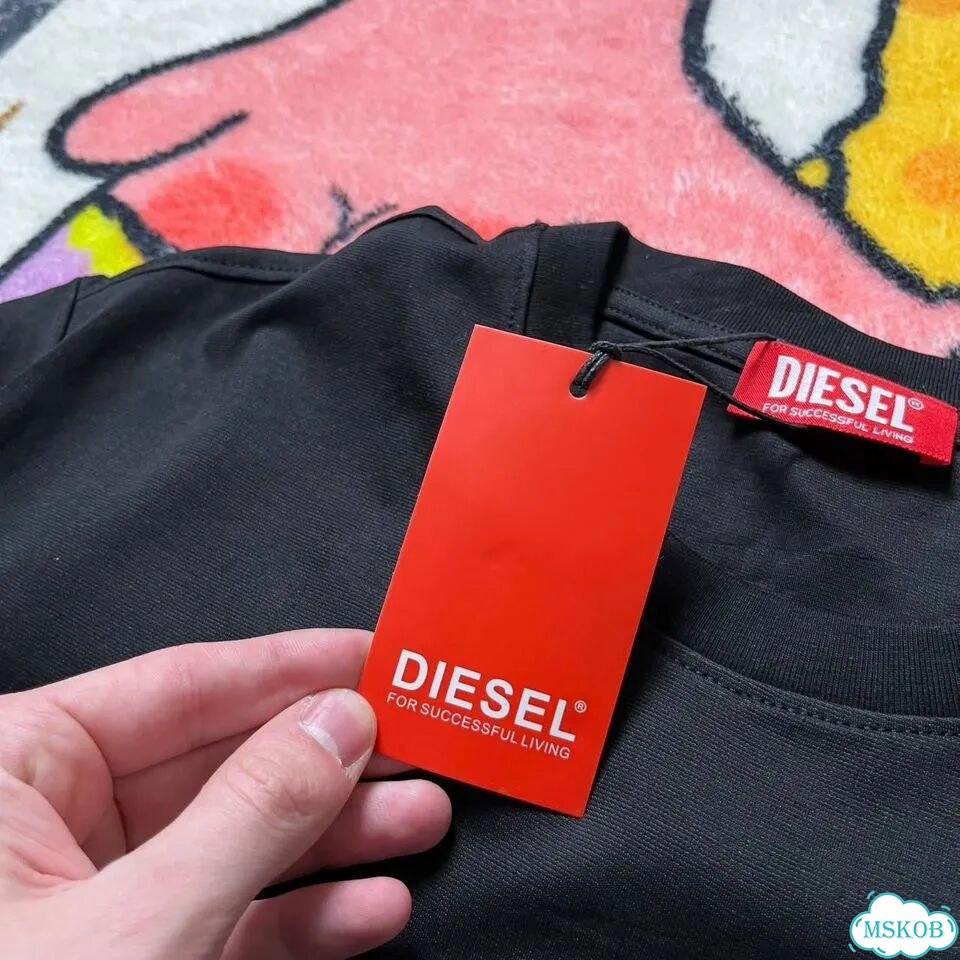 Футболка Diesel чёрная фото 10