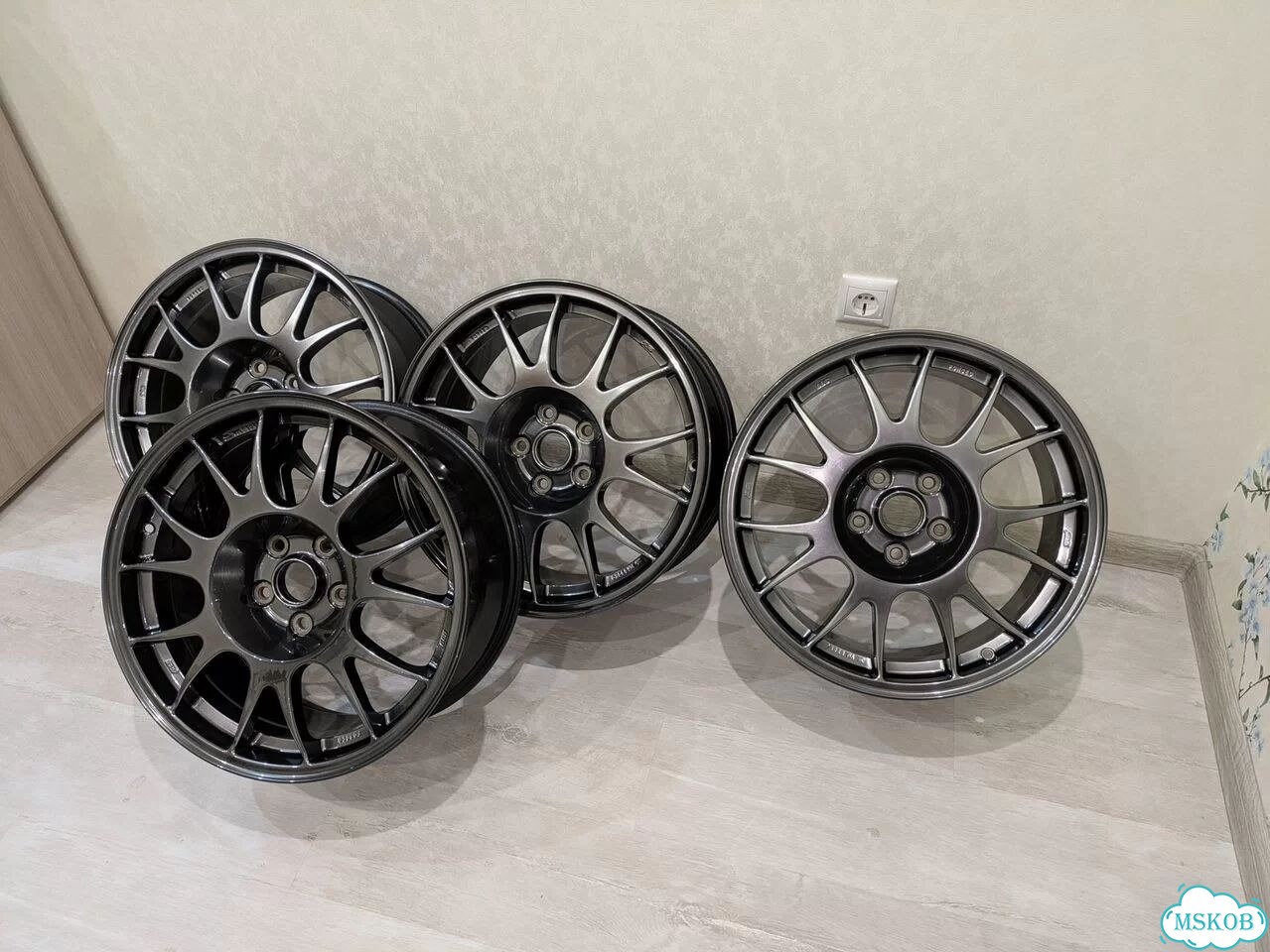 Кованые диски BBS RG 8.5×R18 5×114.3 фото 1
