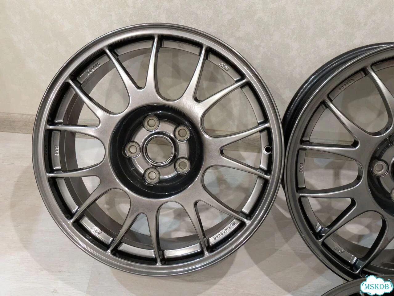 Кованые диски BBS RG 8.5×R18 5×114.3 фото 3