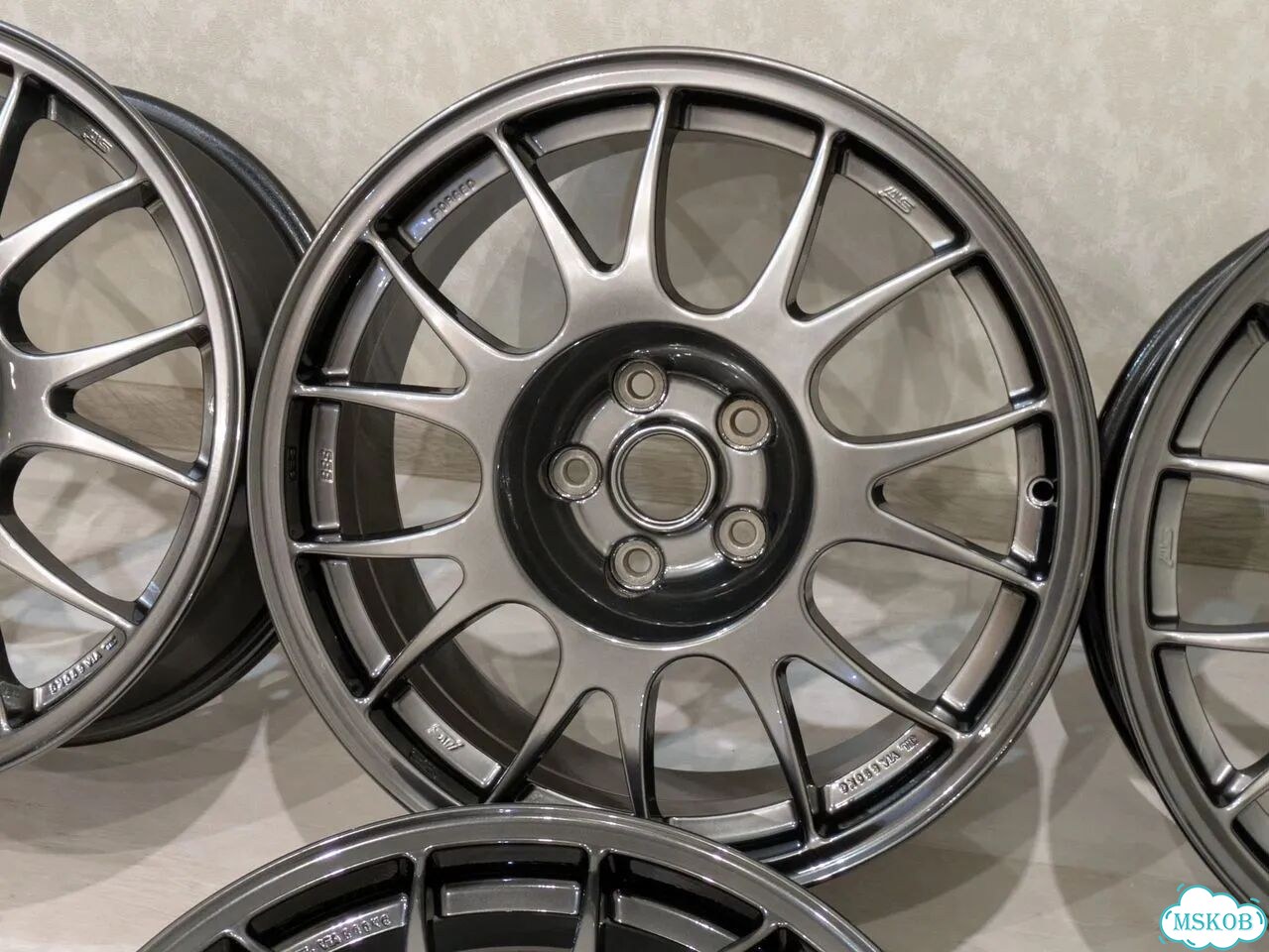 Кованые диски BBS RG 8.5×R18 5×114.3 фото 4