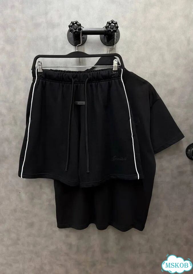 Шорты Essentials oversize широкие y2k фото 2