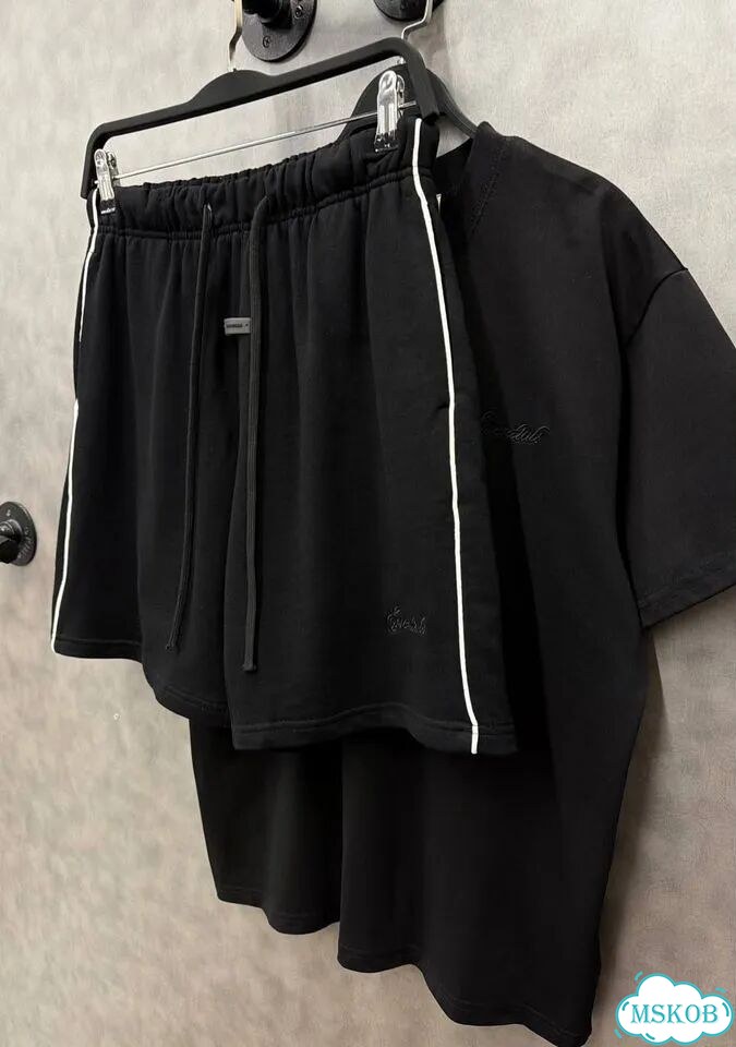 Шорты Essentials oversize широкие y2k фото 6