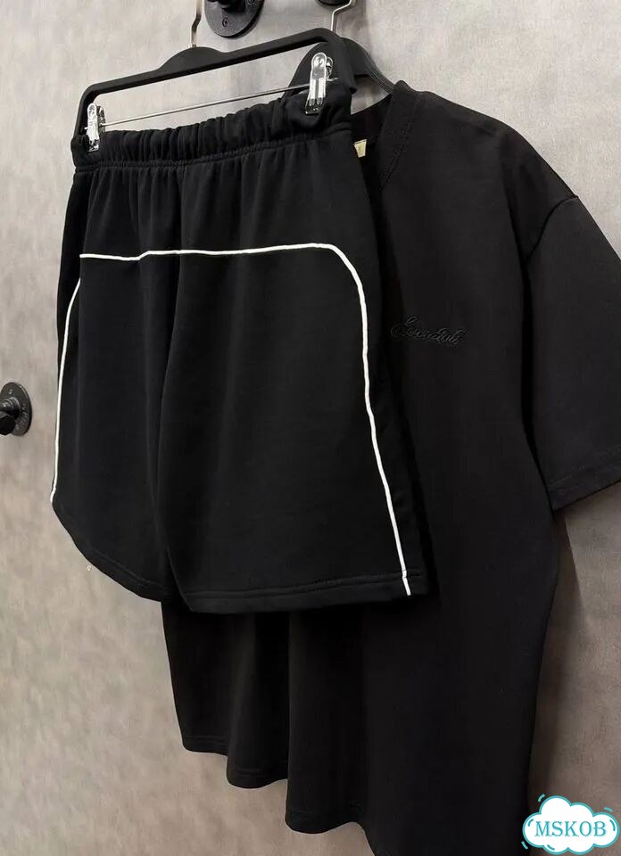 Шорты Essentials oversize широкие y2k фото 7