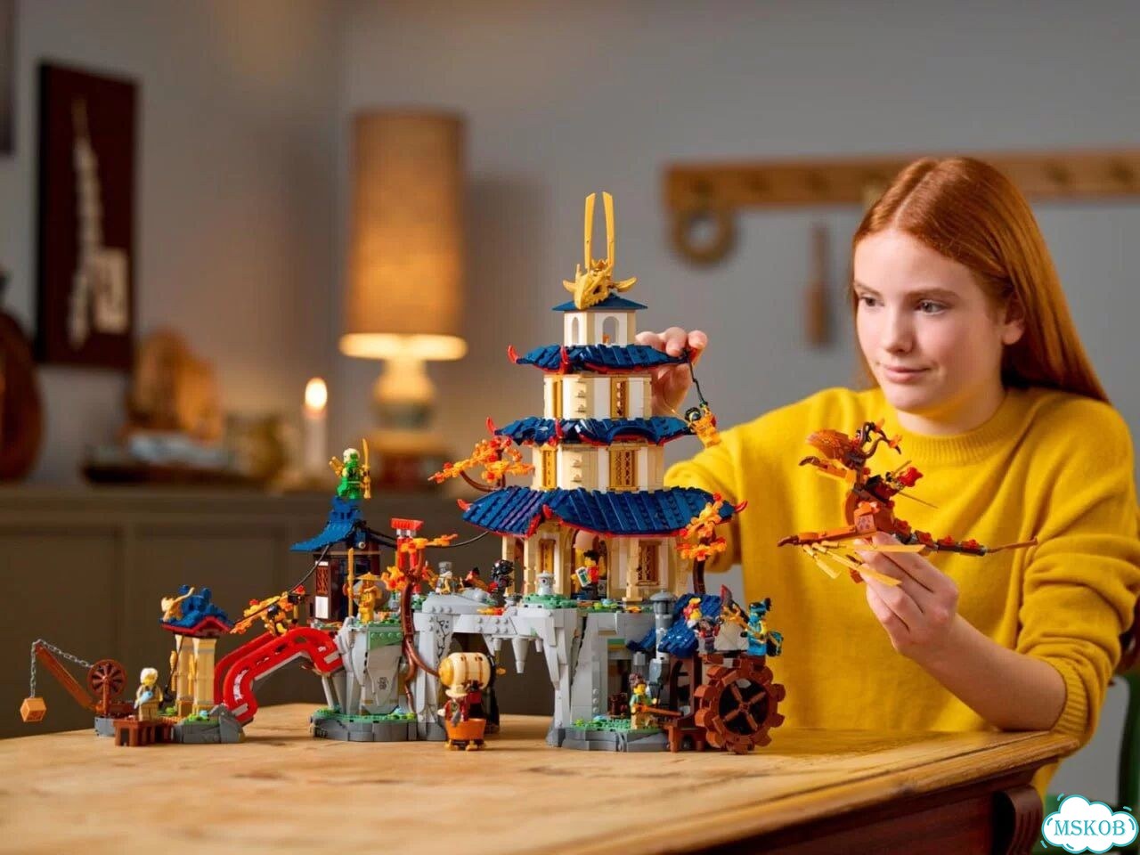 Lego Ninjago 71814 - Городской храм (в наличии) фото 5