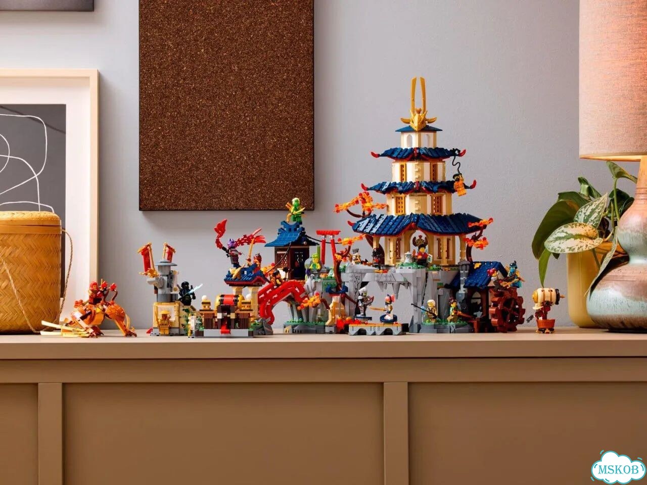 Lego Ninjago 71814 - Городской храм (в наличии) фото 6