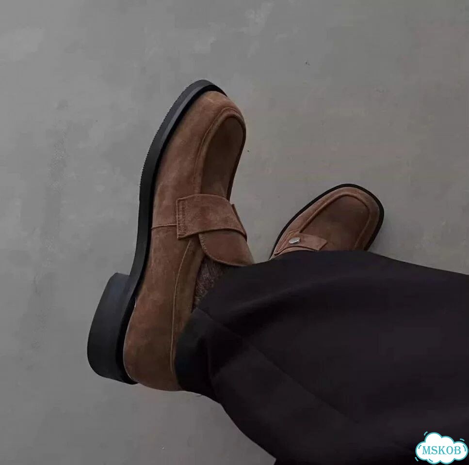 Лоферы Zara type 2026 мужские фото 4
