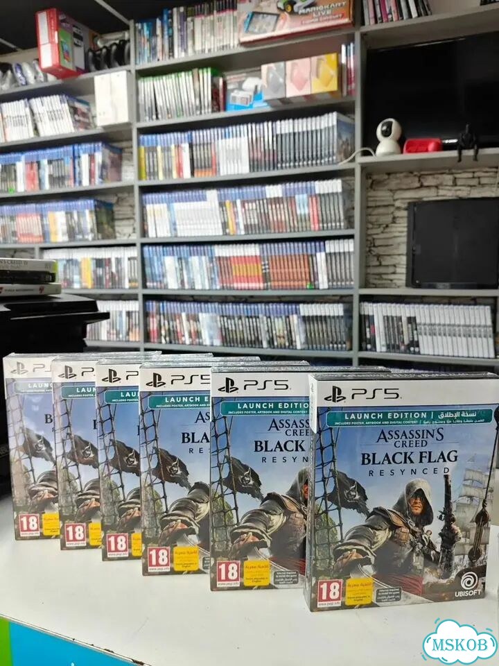 Assassins creed black flag launch ps5 диск фото 1