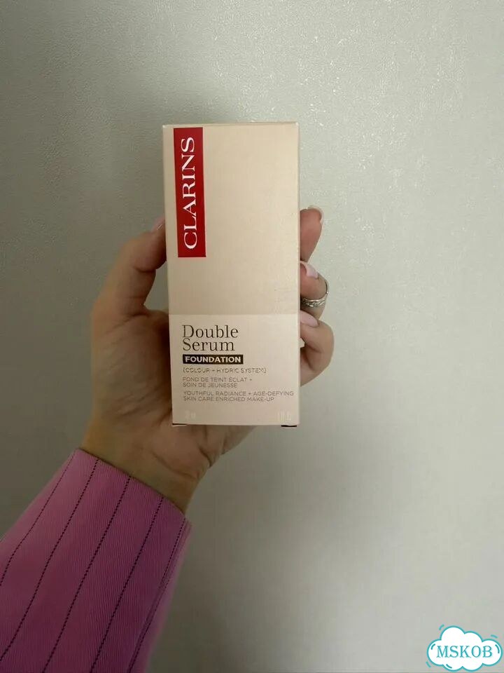 Тональный крем clarins double serum L3N фото 3