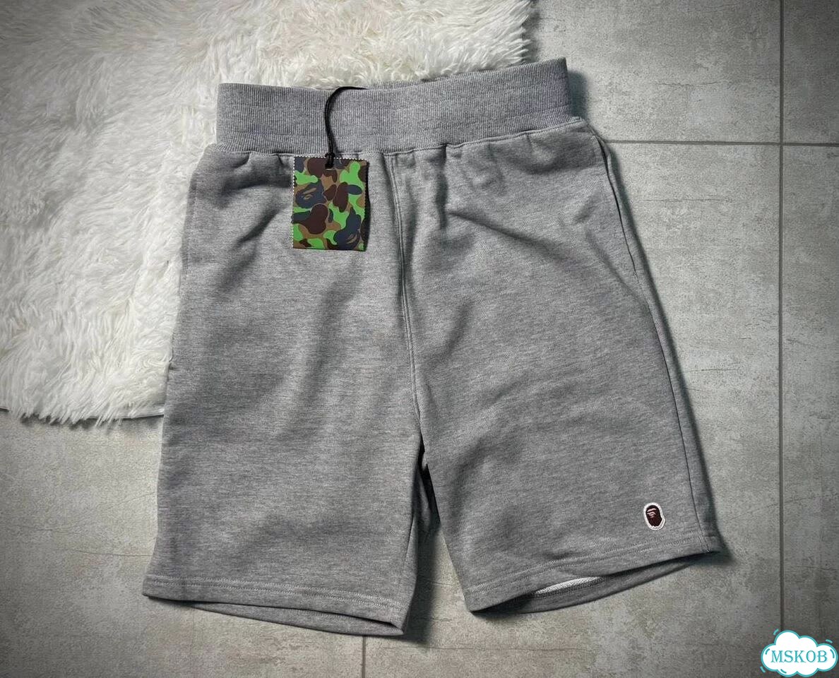 Шорты bape серый фото 1