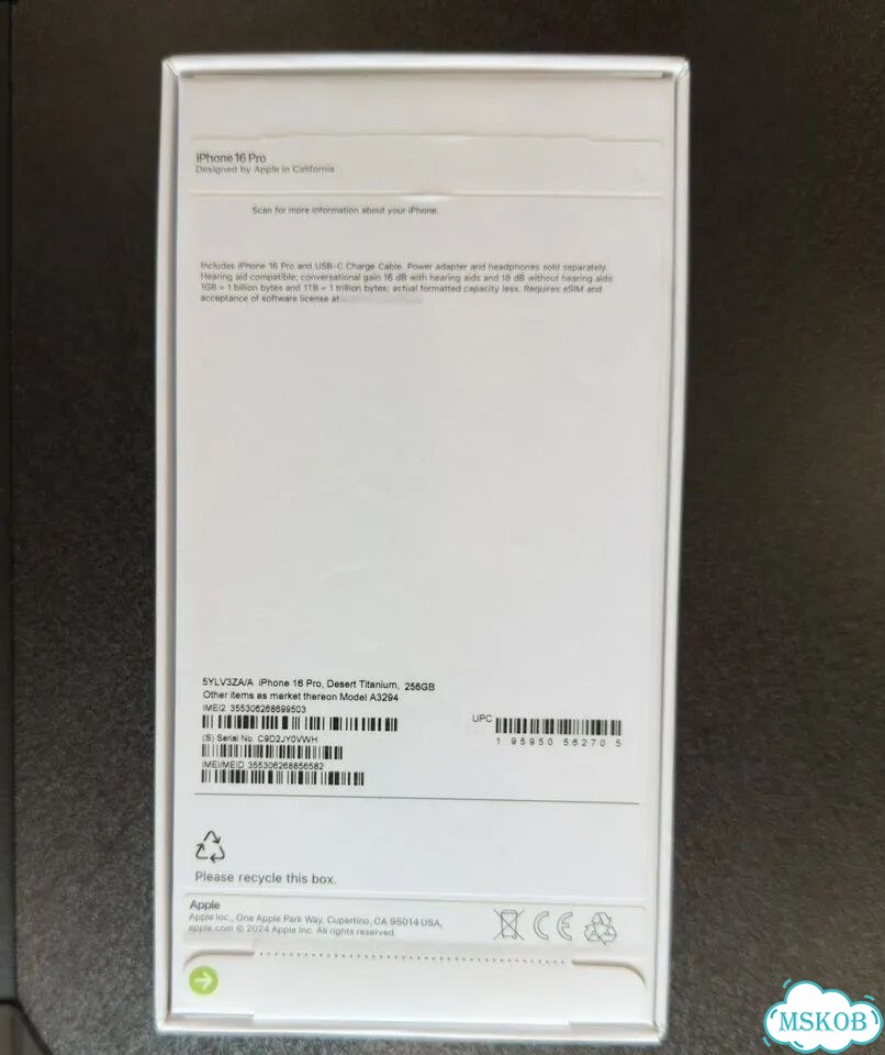 iPhone 16 Pro, 128 ГБ, eSIM фото 5