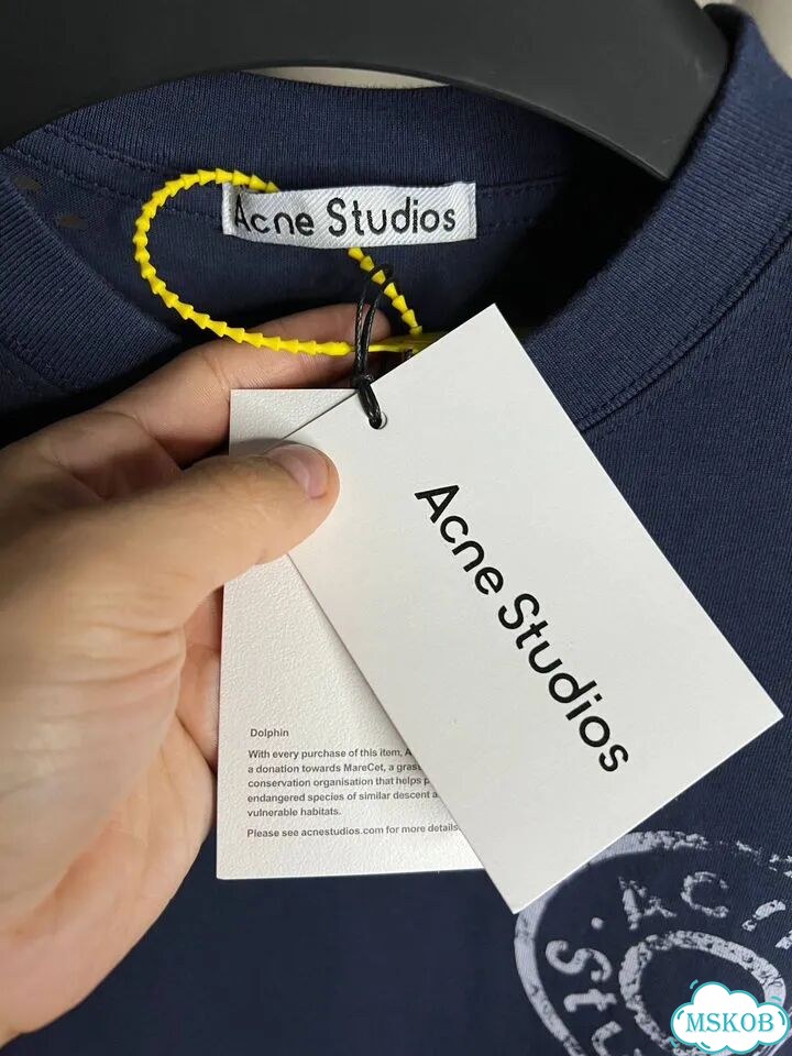 Футболка Acne Studios basic fit фото 5