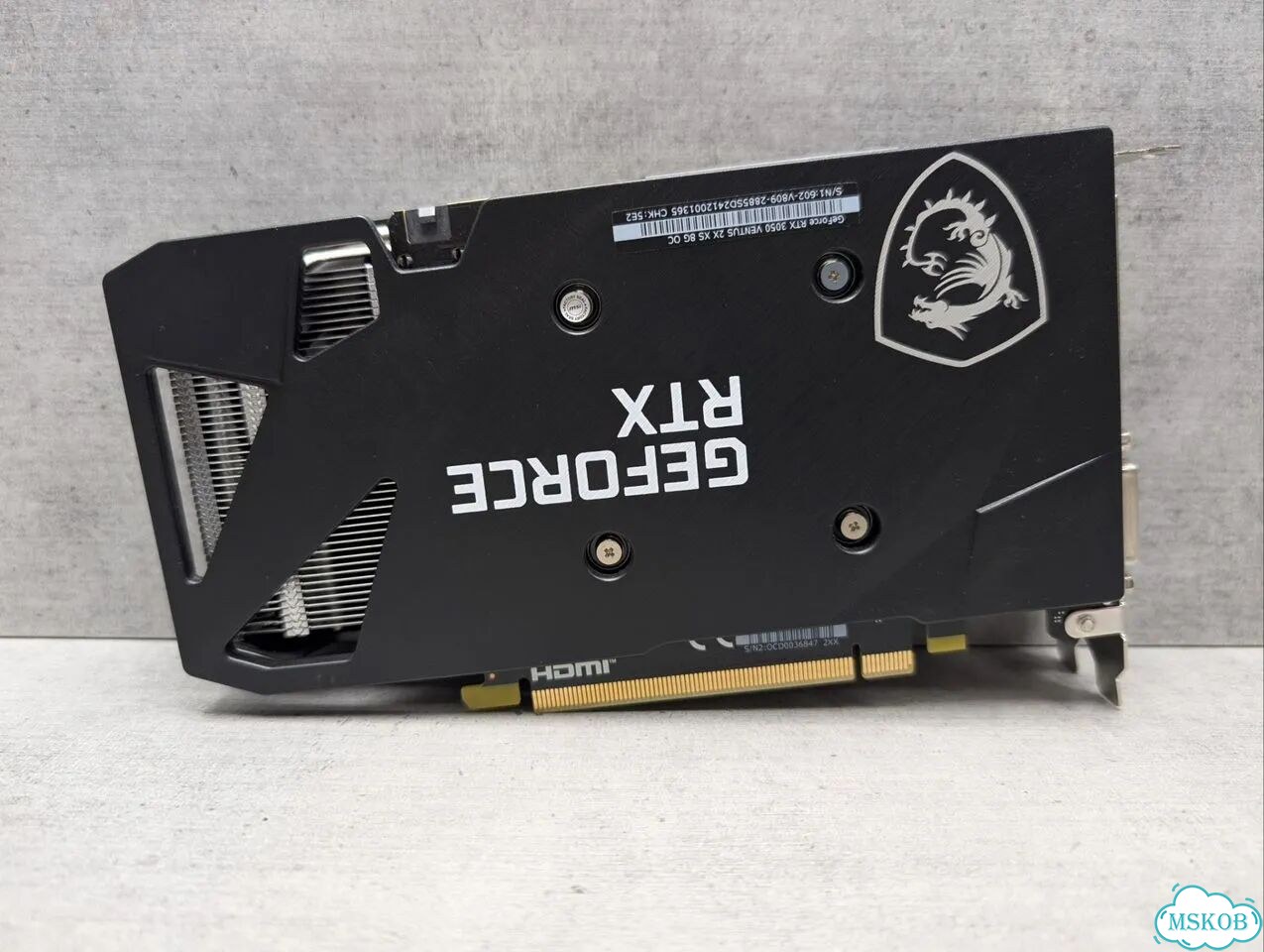 MSI RTX 3050 8Gb Ventus 2X OC фото 2