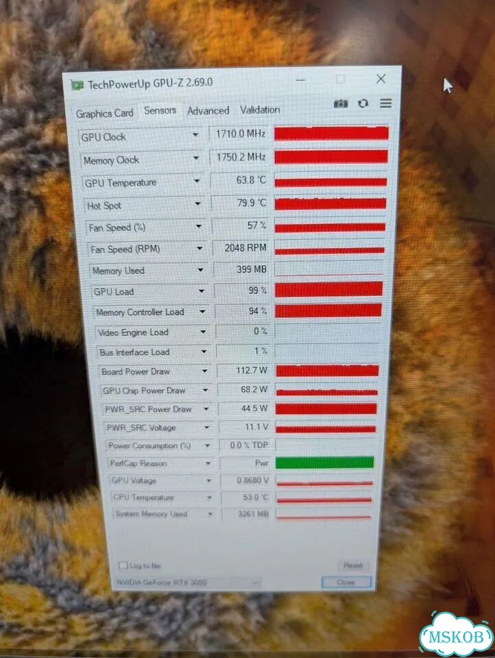 MSI RTX 3050 8Gb Ventus 2X OC фото 6
