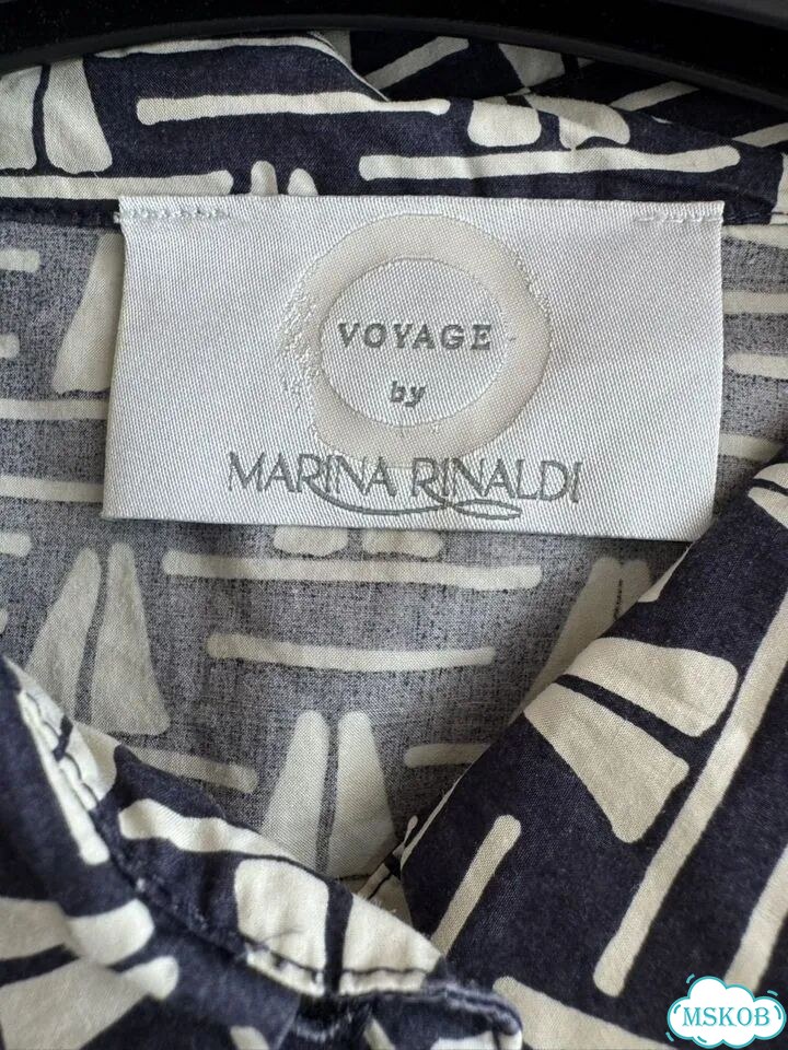 Marina rinaldi voyage рубашка хлопок L фото 2
