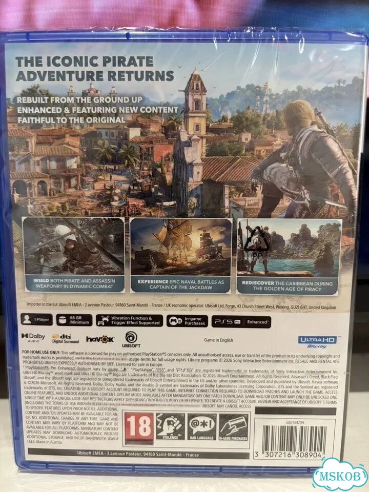 Assassins creed black flag resynced ps5 (новые) фото 2