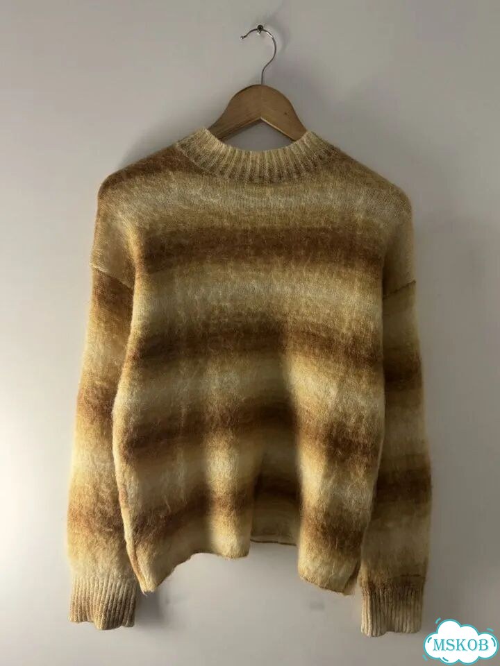 Acne studios yellow wool sweater фото 1