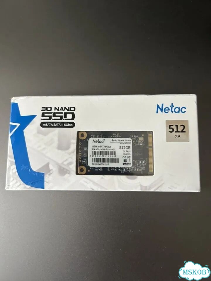 Накопитель SSD Netac 512gb (NT01N5M-512G-M3X) фото 1