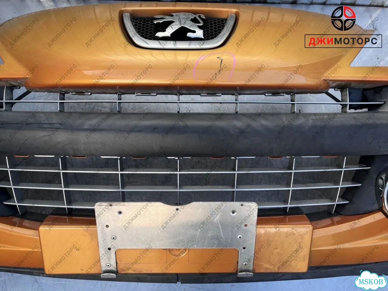 Бампер передний Peugeot 207 Хэтчбек фото 2