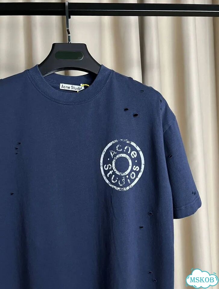 Футболка Acne Studios distress фото 4