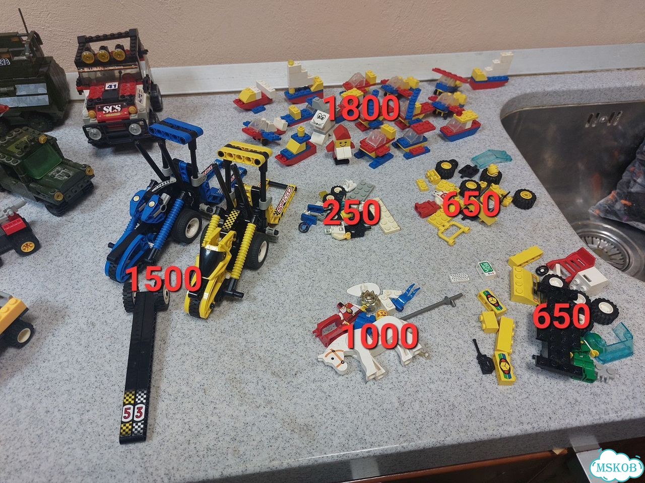 Lego System 6325 6008 6512 6516 8238 Milky Way фото 2