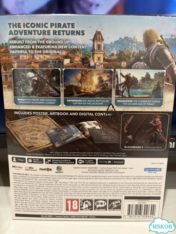 Assassins creed black flag resynced launch ps5 фото 2