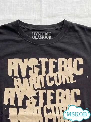 Футболка Hysteric Glamour taped архив фото 2