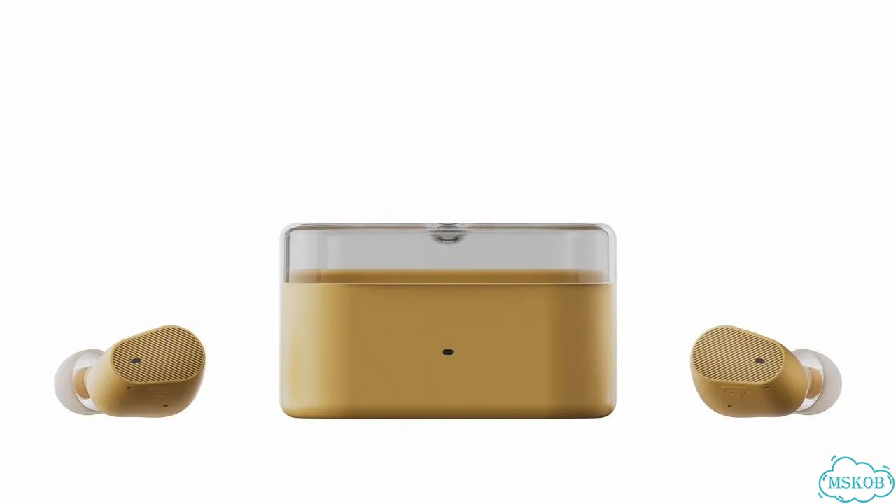 Moondrop Pudding TWS Bluetooth 6.0 наушники Желтый, Yellow фото 1