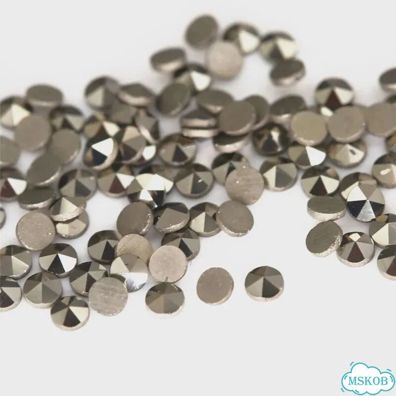 Бусины ruixungem Марказит круглые 2.0 мм, 50 шт фото 1