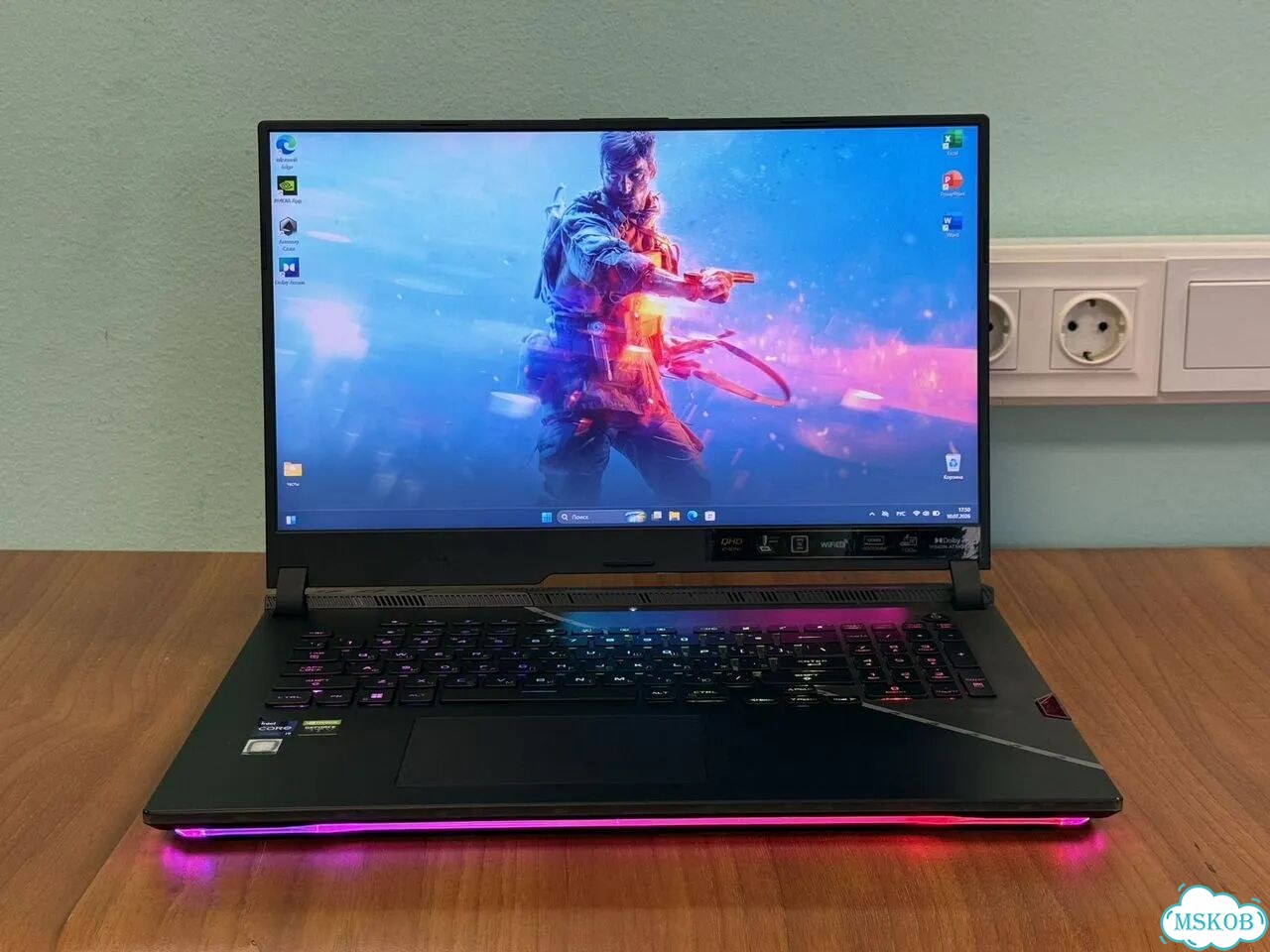 Asus Strix Scar G17 RTX 3070Ti i9-12900H 2,5k фото 1