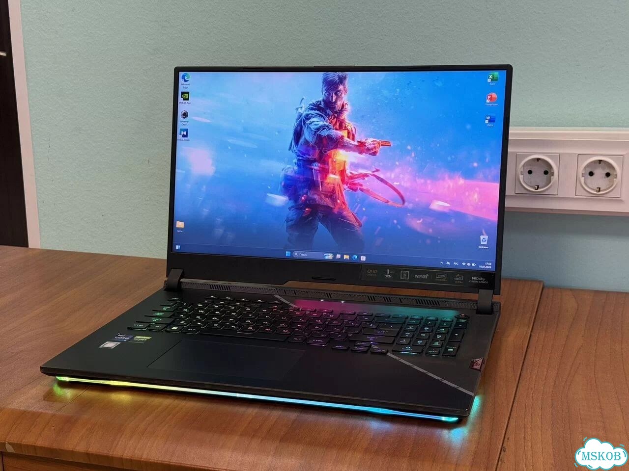 Asus Strix Scar G17 RTX 3070Ti i9-12900H 2,5k фото 2