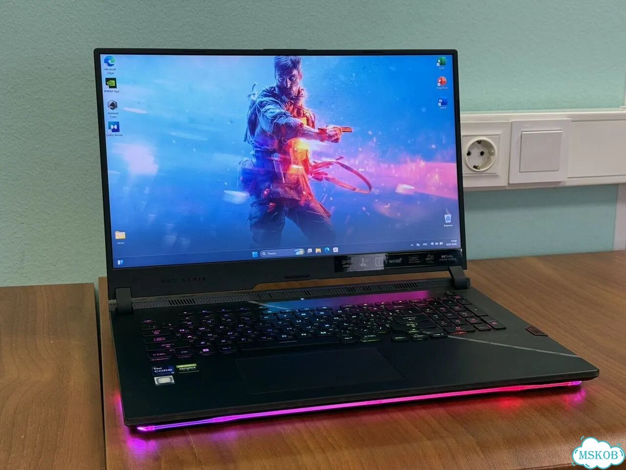 Asus Strix Scar G17 RTX 3070Ti i9-12900H 2,5k фото 3