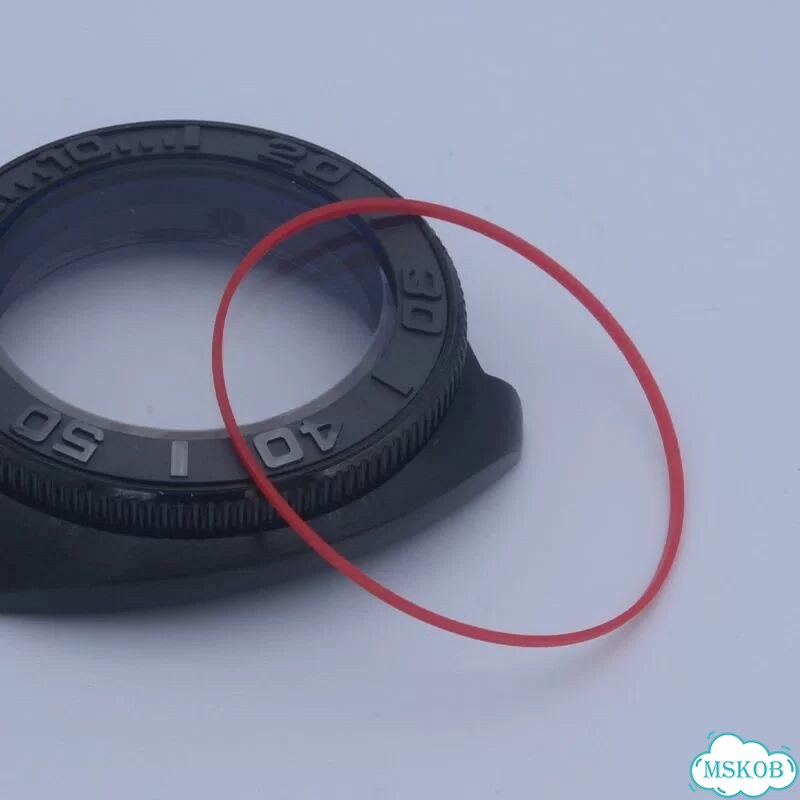 Красная резиновая прокладка O-Ring 32-40 мм 2шт для SKX007, Tiss фото 1