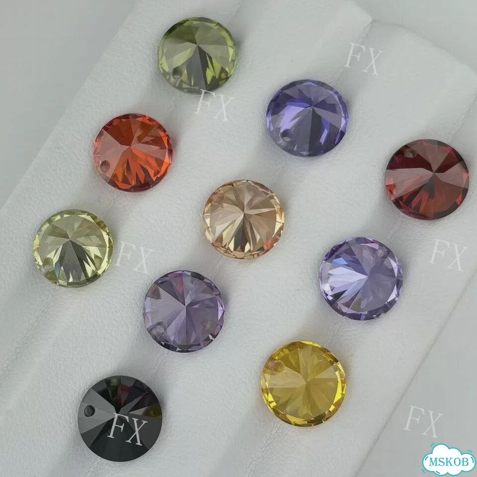 Циркониевые бусины ruixungem разноцветные Черный, 5mm 10pcs, Black фото 4