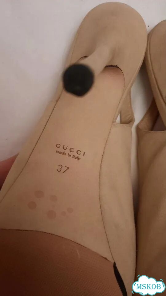 Туфли gucci 37 оригинал фото 8