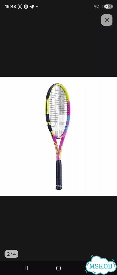 Ракетка для большого тенниса babolat детская фото 4