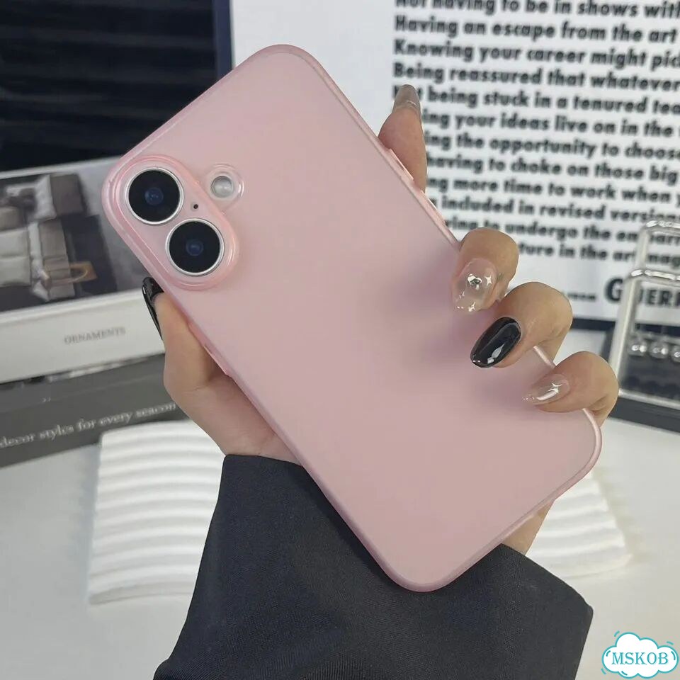 Розовый чехол для iPhone 15 Pro Max, силикон фото 1