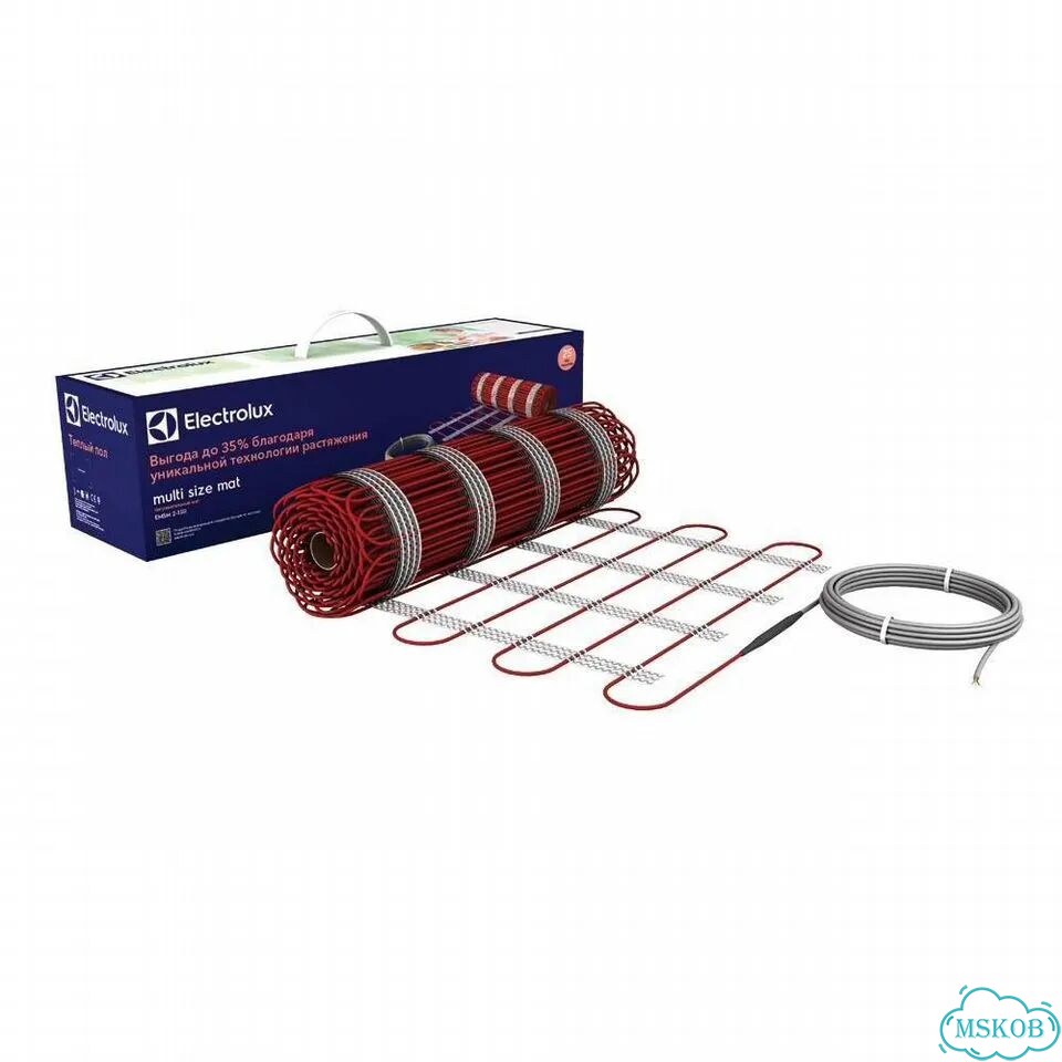 Нагревательный мат Electrolux Multi Size Mat emsm 2-150-6 комплект теплого пола 6 м² нс-1016216 фото 1