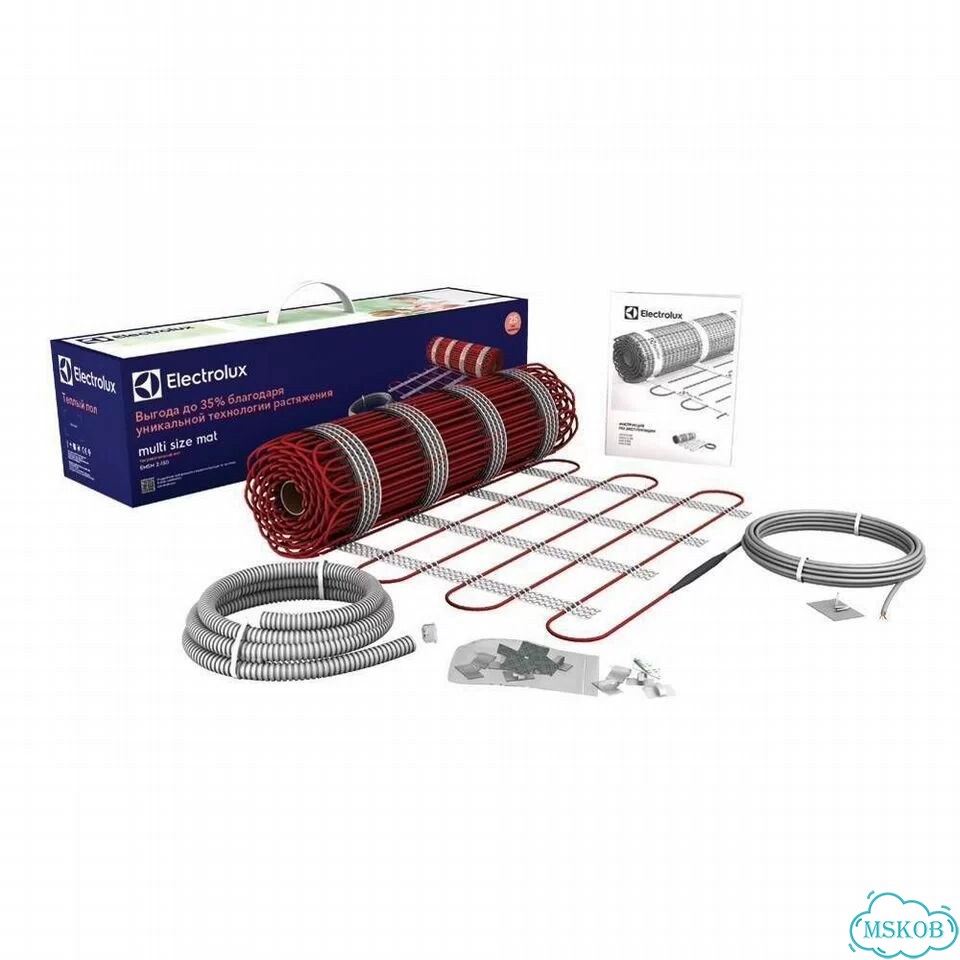 Нагревательный мат Electrolux Multi Size Mat emsm 2-150-6 комплект теплого пола 6 м² нс-1016216 фото 2