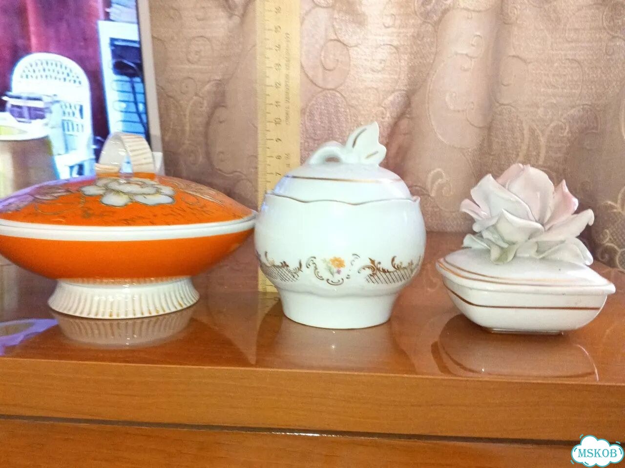 Конфетница, бонбоньерка фарфор винтаж фото 6
