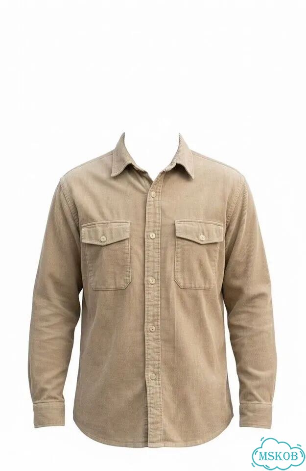 Вельветовая рубашка овершот Uniqlo M фото 3