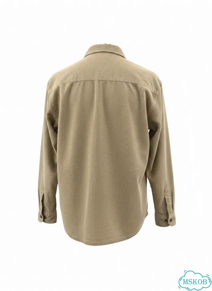 Вельветовая рубашка овершот Uniqlo M фото 4