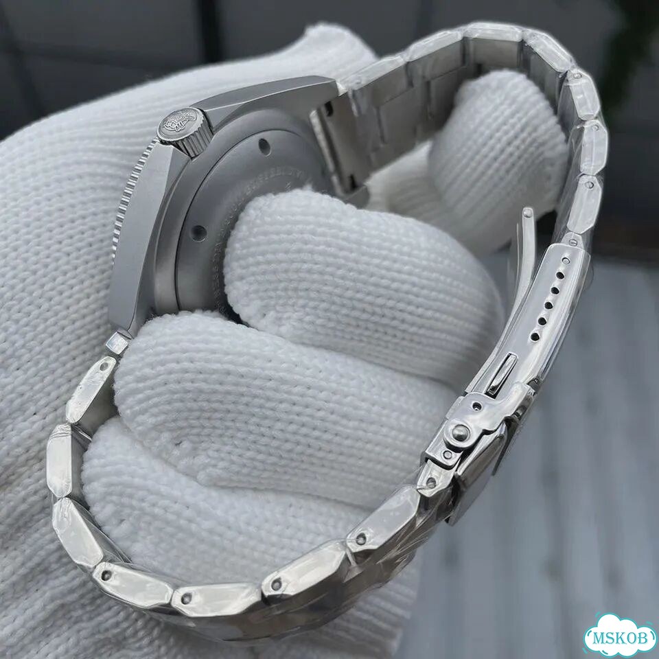 Steeldive SD1944 черные механические часы из нержавеющей стали, Color: 44HH-SS фото 6